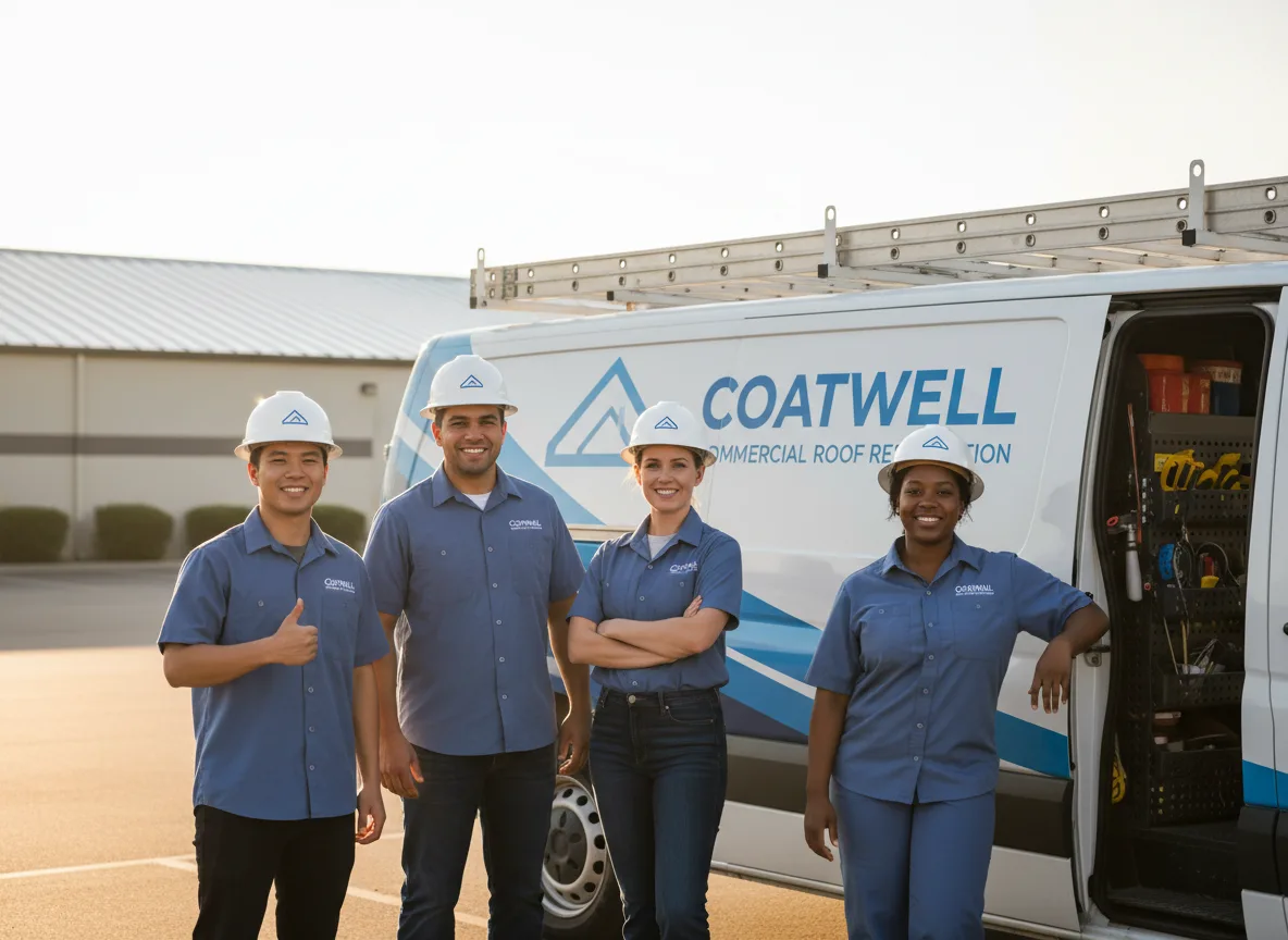Commercial roof coating company in Perry, NY